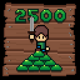 Kill 2,500 Enemies achievement icon for Echoes of Vasteria
