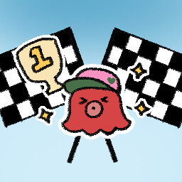 P1 Finish achievement icon for Sensei! I Like You So Much!
