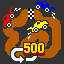 You have finished 500 races !