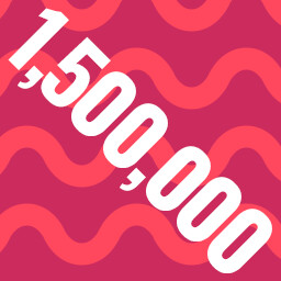 1.5 Million! achievement icon for Bang Bang Barrage