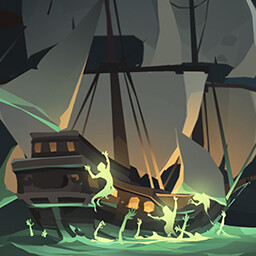 SPECTER SLAYER achievement icon for Pirates Outlaws 2: Heritage