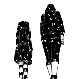 Icon for And snow is falling like fluff from a torn pillow