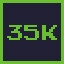 Icon for Click 35000 Times!