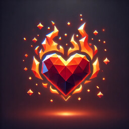Icon for Fire Heart Lover