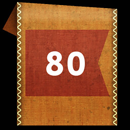 Icon for Level 80