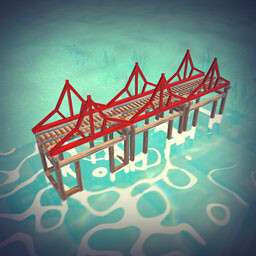 Icon for Beautiful red brigde