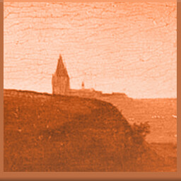 Icon for The journey isn't over if you can see the church and steeple