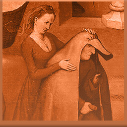 Icon for She puts the blue cloak on him