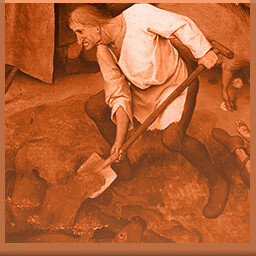 Icon for Filling the well after the calf has drowned