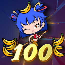 Icon for 100 clicks