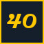 Icon for 40 laps