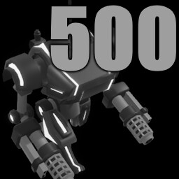 500 Military Bot Kills