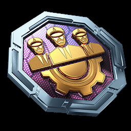 Teamwork IV achievement icon for Modern Warships