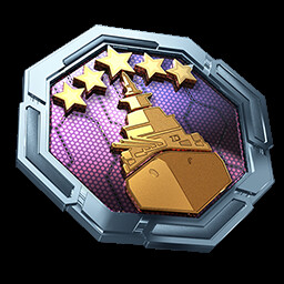 Battlemaster IV achievement icon for Modern Warships