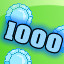 1000 Diamonds collected!