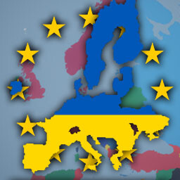 Ukraine is Europe achievement icon for Simulator of Countries