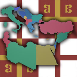 Byzantine Empire achievement icon for Simulator of Countries