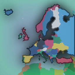Lord of Europe achievement icon for Simulator of Countries