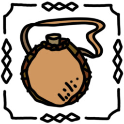 Icon for Leather bottle.