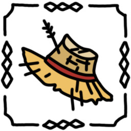 Icon for Straw hat.