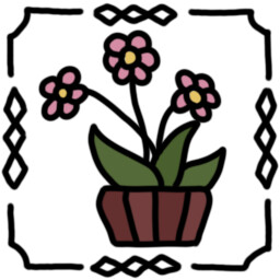 Icon for Potted flowers.