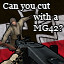 Can you cut with a MG42?