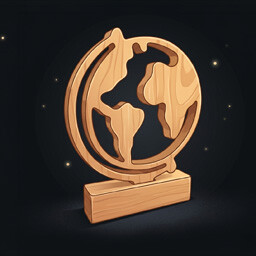 World Traveler achievement icon for Educational Family Games