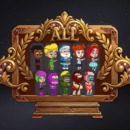 Wardrobe Master achievement icon for Educational Family Games