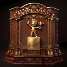 Board Champion achievement icon for Educational Family Games