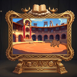 Bull Rider achievement icon for Educational Family Games