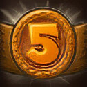 Icon for Level 5 achieved
