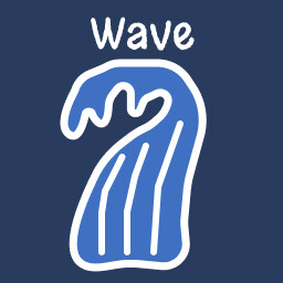 Wave achievement icon for IslaNode Rescue Signal
