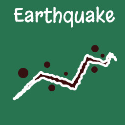 Earthquake achievement icon for IslaNode Rescue Signal