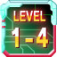 Icon for LEVEL 1-4 Boss Destroyed!