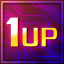 Icon for Mission 4 "Obtain 1UP!"