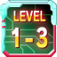 Icon for LEVEL 1-3 Boss Destroyed!