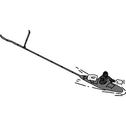 Icon for Kayak tied