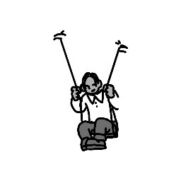 Icon for swing person
