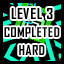 Level 3 - Hard - Level Completed