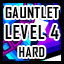 Gauntlet - Hard - Level 4 Completed