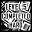 Level 5 - Hard - Level Completed