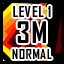 Level 1 - Normal - 3 Million Points