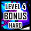 Level 4 - Hard - Bonus Level Completed