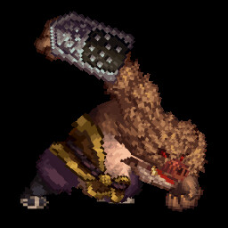 Icon for Bristling with sharp mane