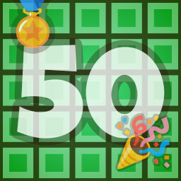 Icon for The 50th Hard puzzle