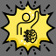 A new friend: Claire achievement icon for Mutant College