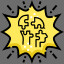 Falling Apart achievement icon for Mutant College