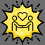 Gently approach achievement icon for Mutant College