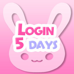 Login 5 Days achievement icon for Koumi-Jima after Training with Konomi-chan live2d