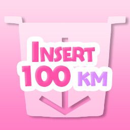 Depth 100 km achievement icon for Koumi-Jima after Training with Konomi-chan live2d